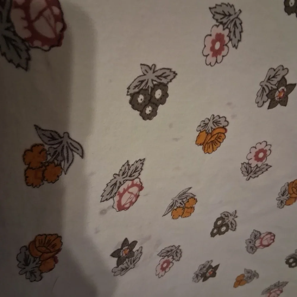 Vintage‎ Williams Sonoma Tablecloth Botanical Green 100% Cotton GVC Earth Tones